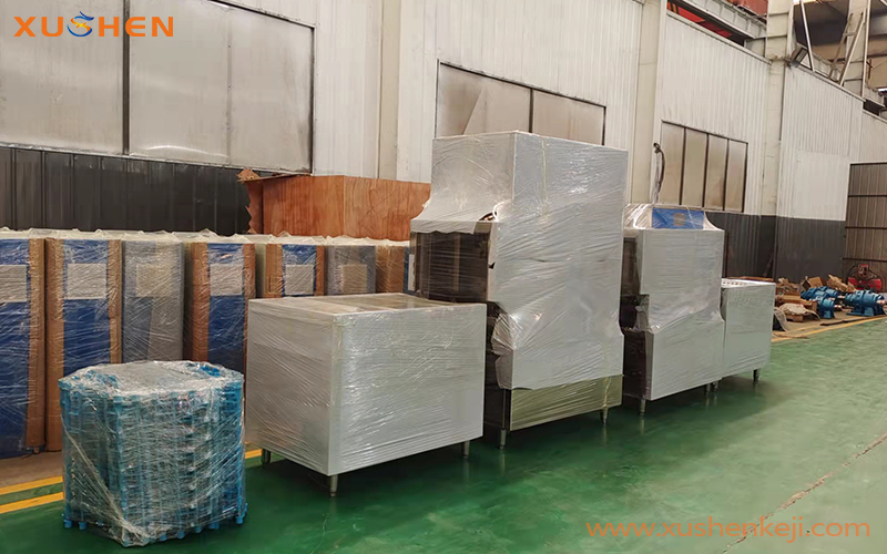 大型洗碗機(jī)，長(zhǎng)龍式洗碗機(jī)，洗碗機(jī)發(fā)貨現(xiàn)場(chǎng)