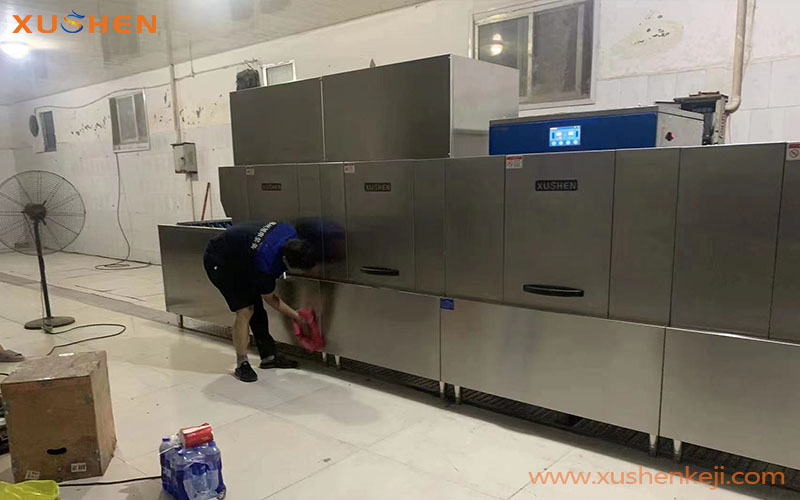 大型洗碗機(jī)，長龍式洗碗機(jī)，洗碗機(jī)廠家定制