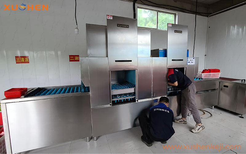 中央廚房洗碗機(jī)，洗碗機(jī)定制，洗碗機(jī)廠家